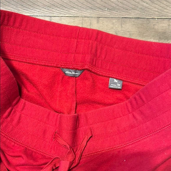 Eddie Bauer Cabin Fleece Pant scarlet, M Tall - Picture 3 of 4